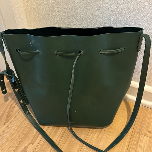 Mansur Graviel Green Tote